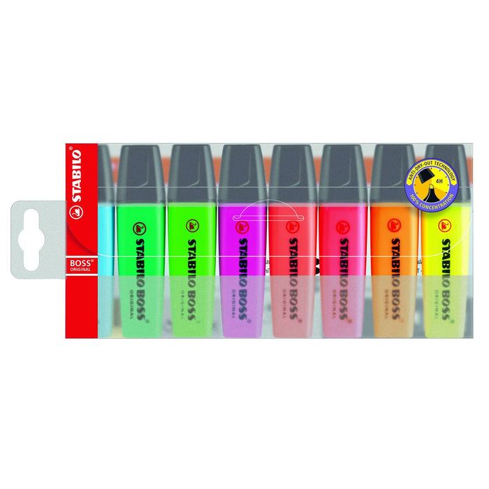 Set de Markere Fosforescente Stabilo Boss Multicolor (5 Unități)