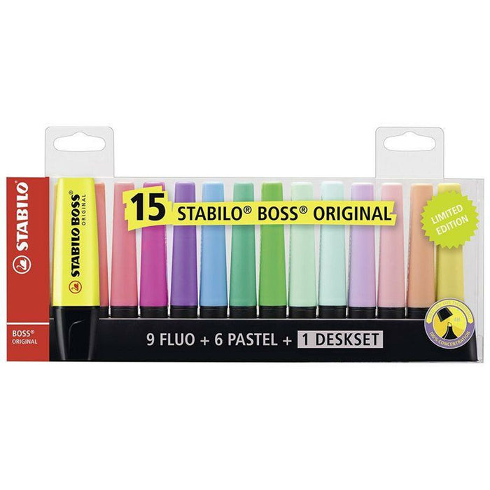 Set de Markere Fosforescente Stabilo Boss Multicolor (5 Unități)