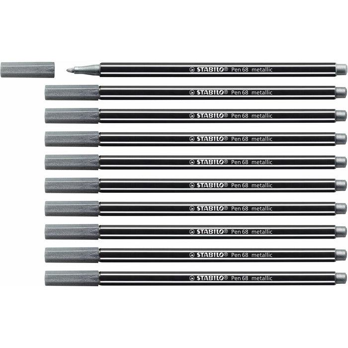 Carioci Stabilo Pen 68 metallic (10 Piese)