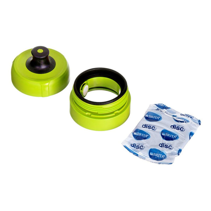 Sticlă cu Filtru de Carbon Brita Fill&Go Active Negru 600 ml