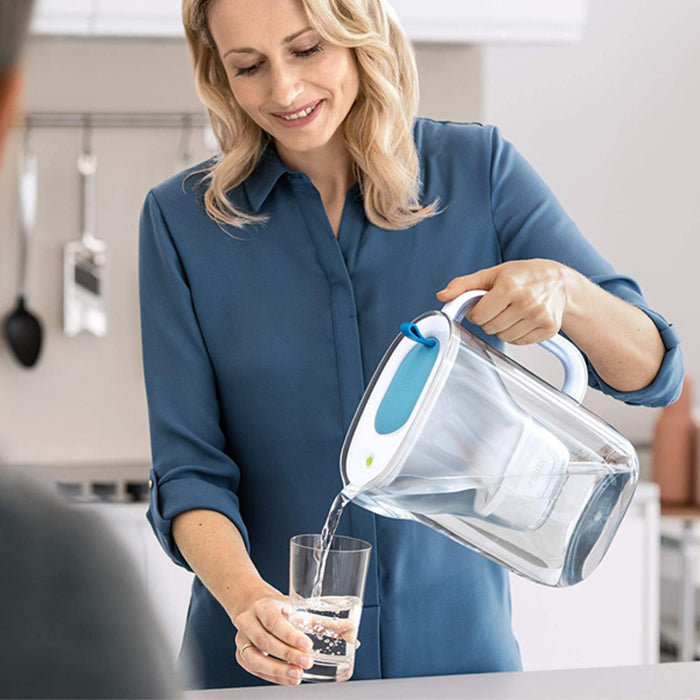 Carafă Filtrantă Brita Style 2,4 L Albastru Plastic 2,4 L 1,4 L