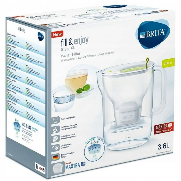 Carafă Filtrantă Brita Style XL Alb polipropilenă 3,6 L