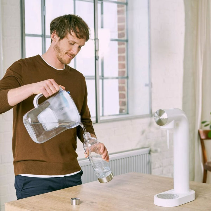 Sticlă de apă SodaOne Brita 1043722 Transparent Argintiu 1 L