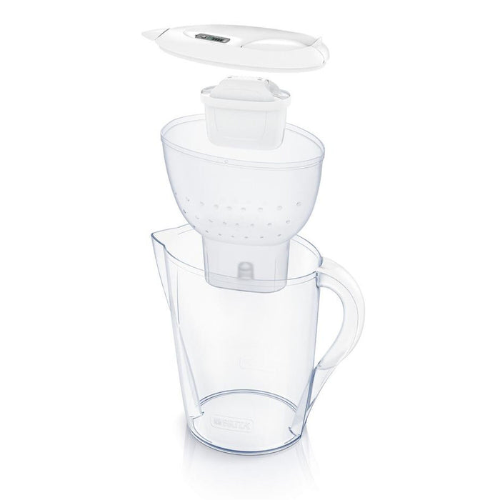 Carafă Filtrantă Brita Marella + Maxtra Pro 1051130 Alb Plastic 2,4 L
