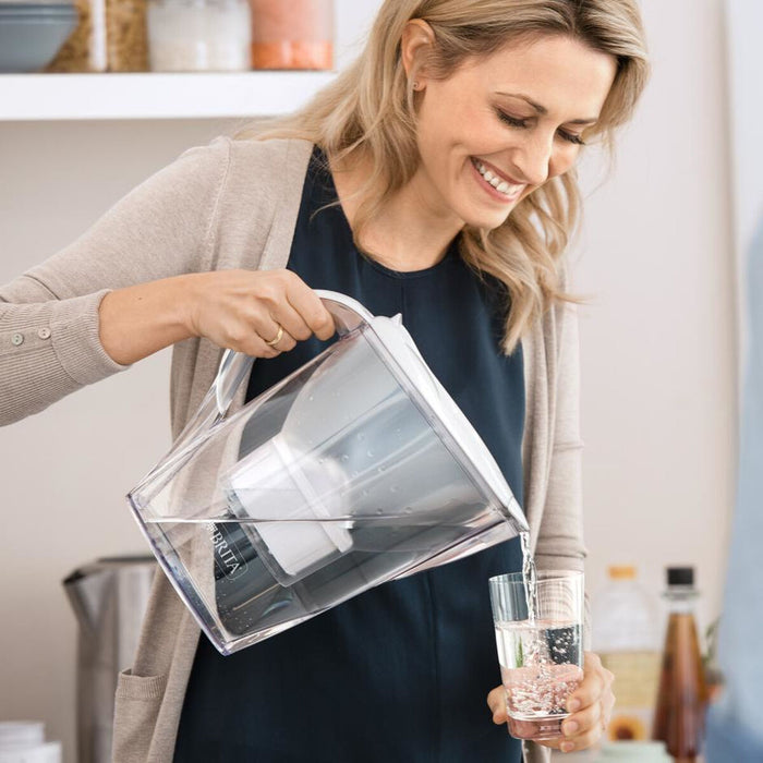 Carafă Filtrantă Brita Marella + Maxtra Pro 1051130 Alb Plastic 2,4 L