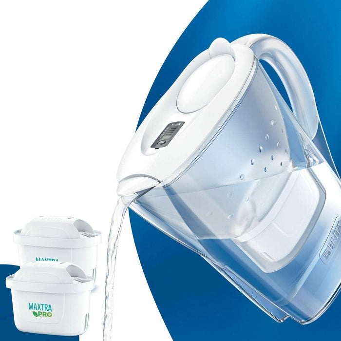Carafă Filtrantă Brita Marella + Maxtra Pro 1051130 Alb Plastic 2,4 L
