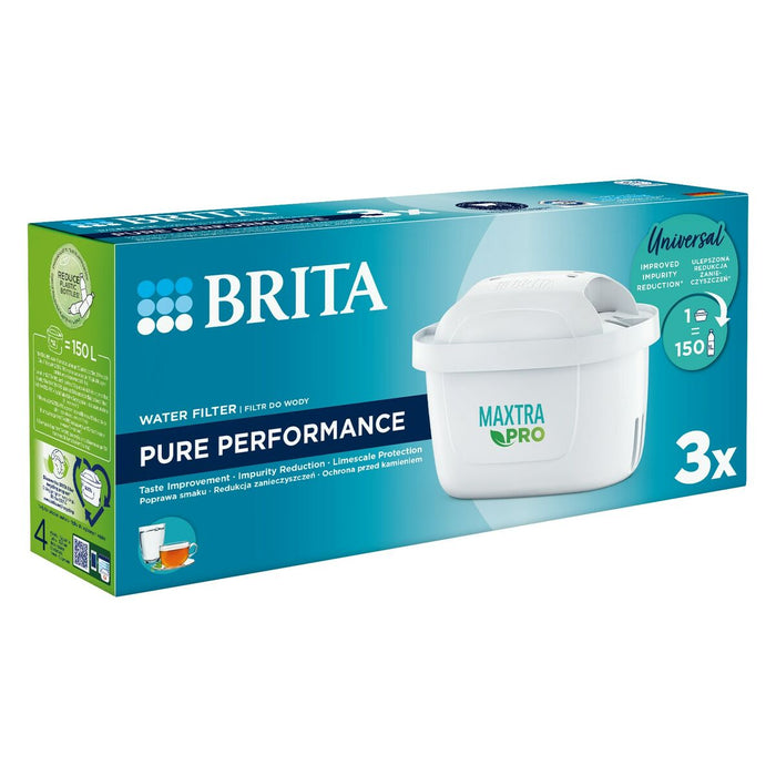 Filtru pentru Carafă Filtrantă Brita MX+ Pro Pure Performance 3 Piese (3 Unități)