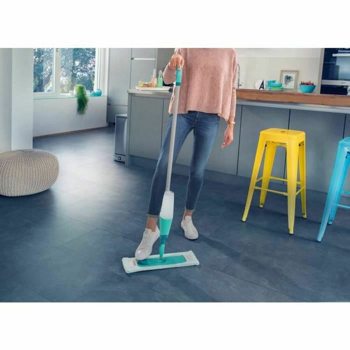 Mop Leifheit Easy Spray XL Alb Verde Turquoise Microfibră Plastic