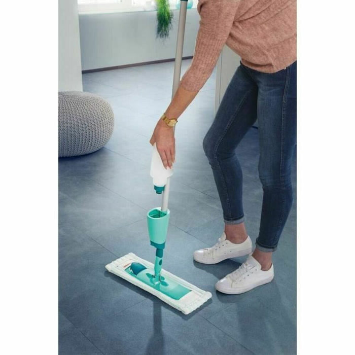 Mop Leifheit Easy Spray XL Alb Verde Turquoise Microfibră Plastic