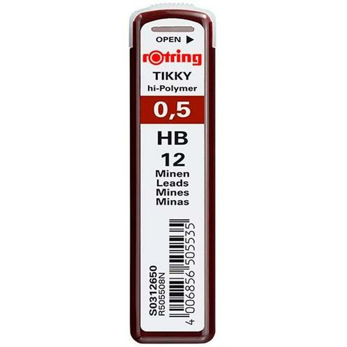 Piese de schimb pentru plumbul creionului Rotring Polymer 0,5 mm (10 Unități)