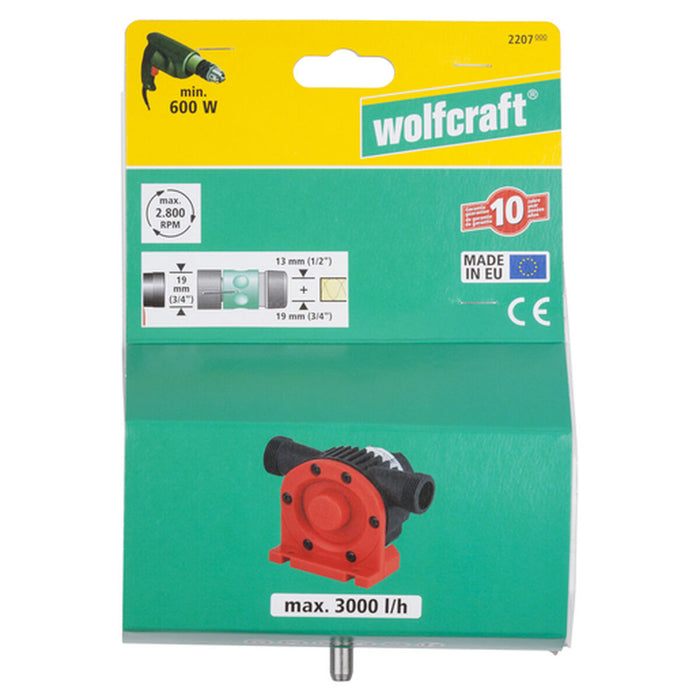 Pompă de apă Wolfcraft 2207000