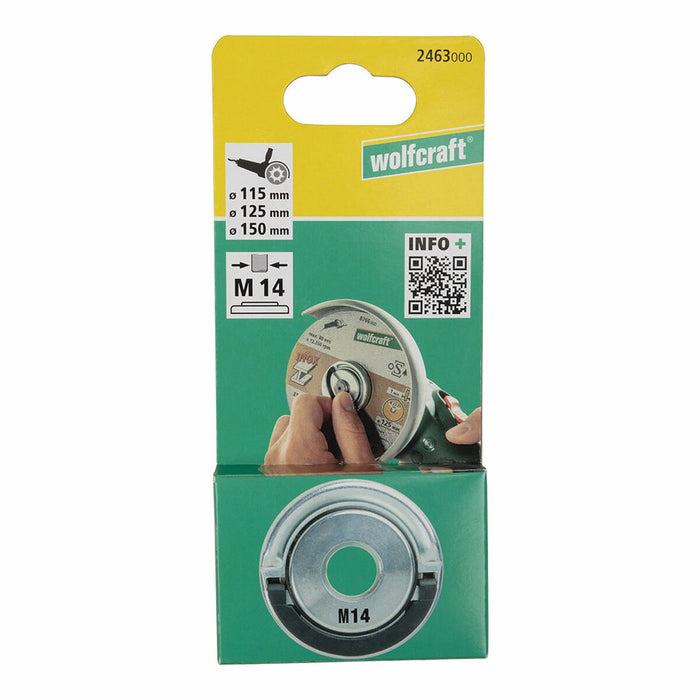 Piuliță de fixare rapidă pentru polizor unghiular Wolfcraft 2463000 Ø 45 mm M14