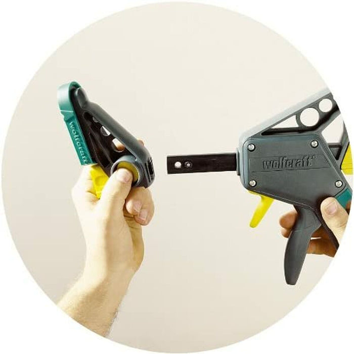 Clemă cu o mână Wolfcraft 100-150 mm
