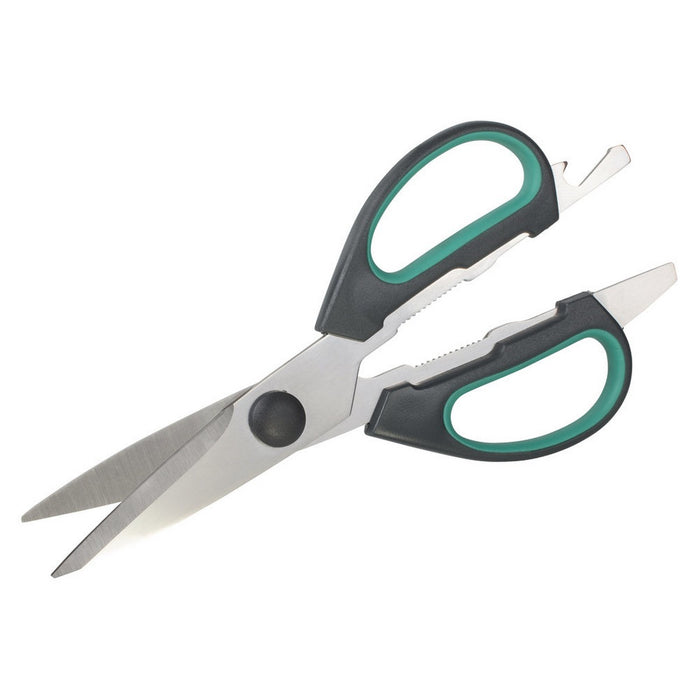 Foarfeci Wolfcraft Multifuncție Oțel Verde (21,5 cm)