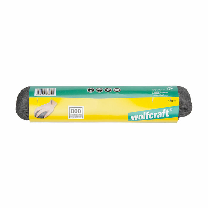 Lână de oțel Wolfcraft 6095000 000 200 g