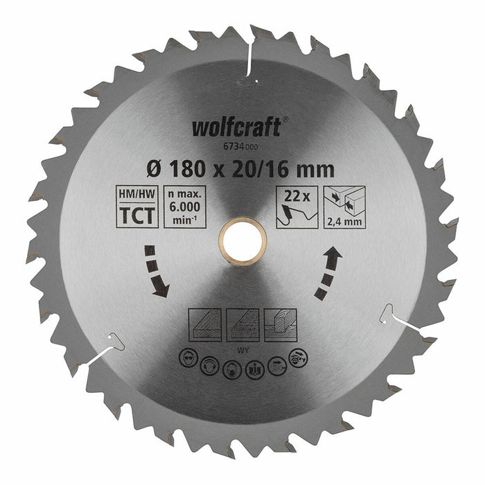 Disc de tăiere Wolfcraft 6734000