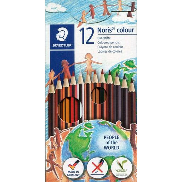 Creioane culori Staedtler Noris Colour Wopex Set 12 Piese (10 Unități)