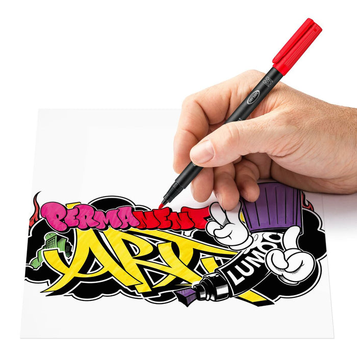 Marker permanent Staedtler 317 C14 1 mm Multicolor