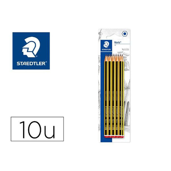 Creion Staedtler 120-2 BK10 Negru HB (10 Piese)