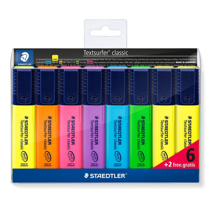 Set de Markere Fosforescente Staedtler Textsurfer Classic Multicolor (5 Unități)