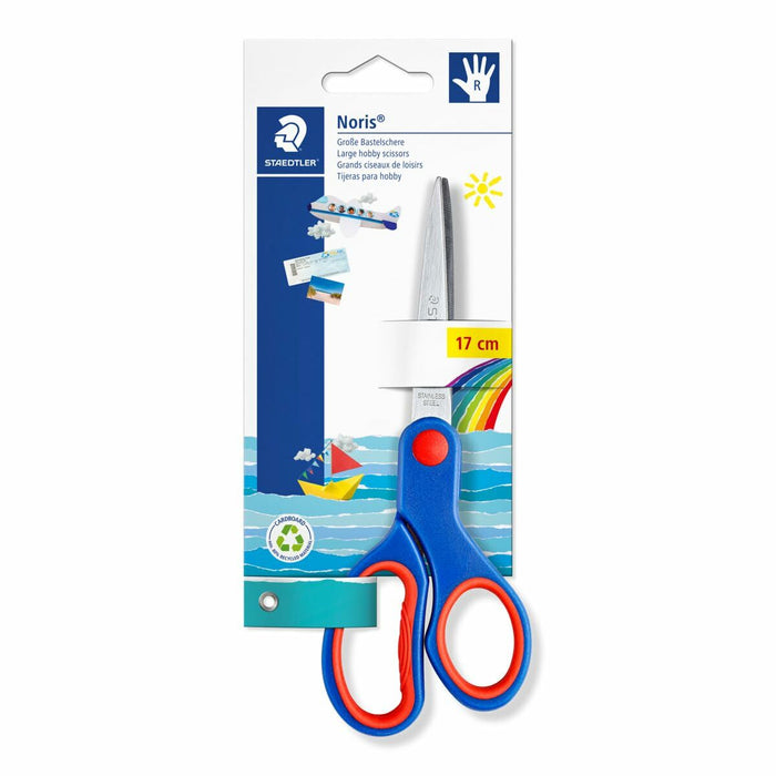 Foarfeci Staedtler Noris Albastru Oțel inoxidabil 17 cm (10 Unități)