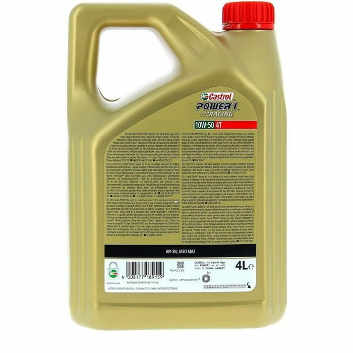 Ulei de motor Castrol Power1 Racing 4T Motocicletă 10w50 4 L