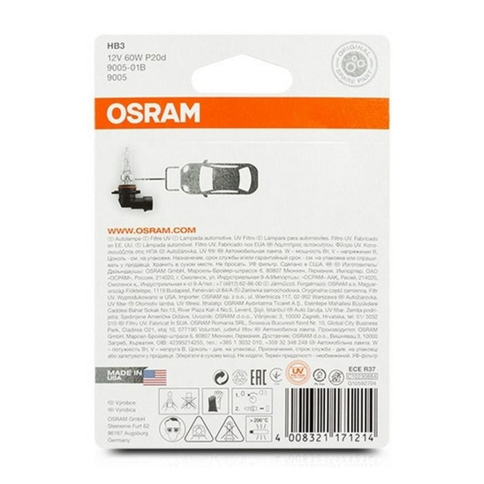 Bec auto OS9005-01B Osram OS9005-01B HB3 60W 12V