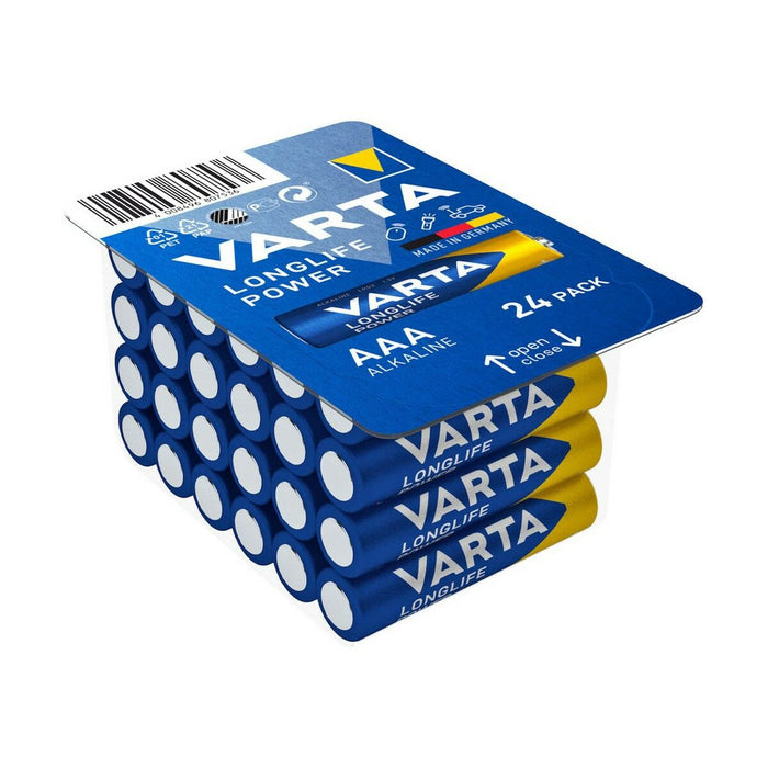 Baterii Varta Long Life Power (24 Piese)