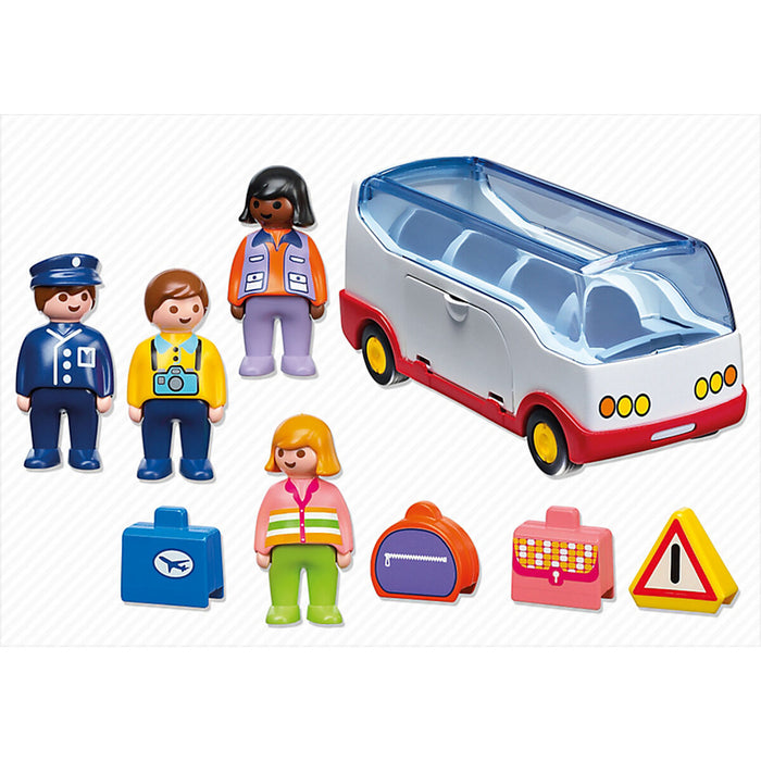 Playset 1.2.3 Bus Playmobil 6773 Alb