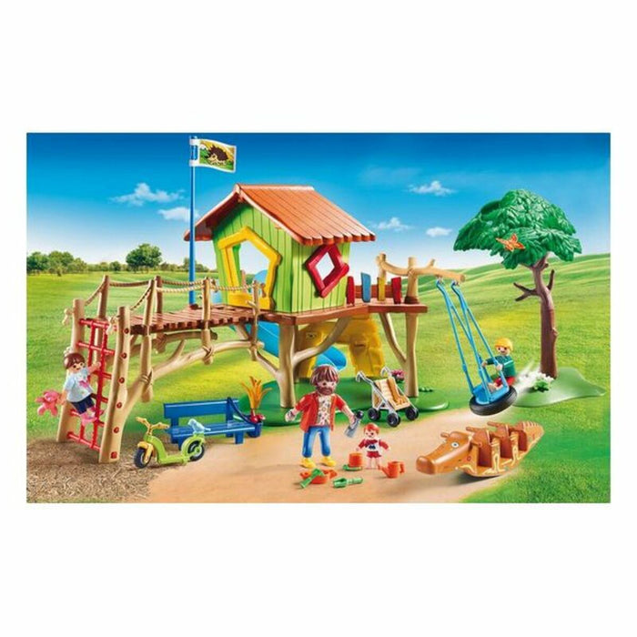 Playset City Life Adventure Playground Playmobil 70281 Loc de joacă (83 pcs)