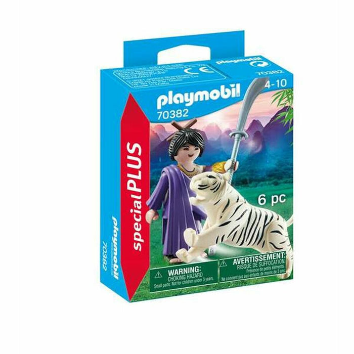 Figura îmbinată Playmobil 70382 Tigru Oriental 70382 (6 pcs)