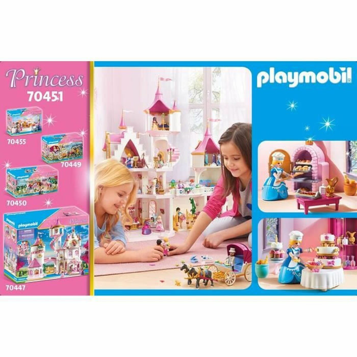 Playset   Playmobil Princess - Palace Pastry 70451         133 Piese