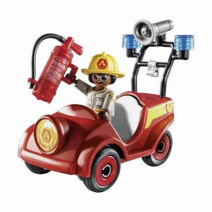 Playset Playmobil Duck on Call 70828 Mașină Pompier Mini (23 pcs)