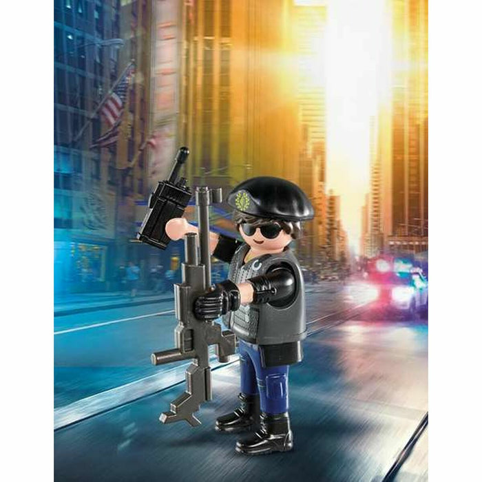 Figura îmbinată Playmobil Playmo-Friends 70858 Polițist (5 pcs)