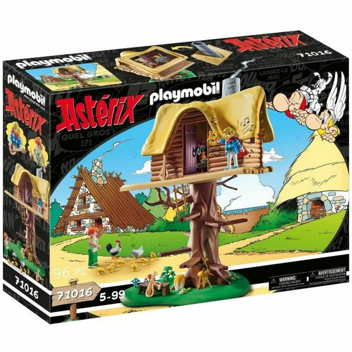 Playset Playmobil 71016 Astérix Insurancetourix Casă