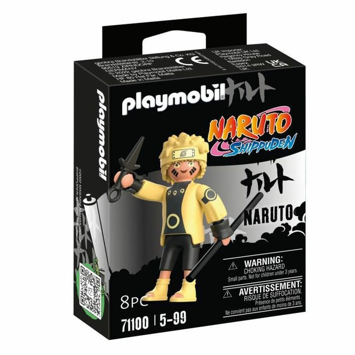 Figurine de Acțiune Playmobil Naruto 8 Piese