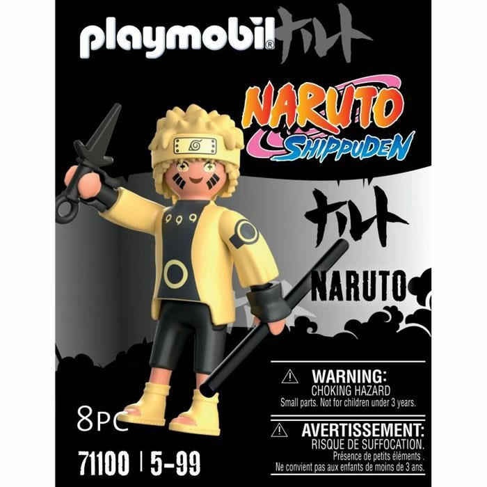 Figurine de Acțiune Playmobil Naruto 8 Piese