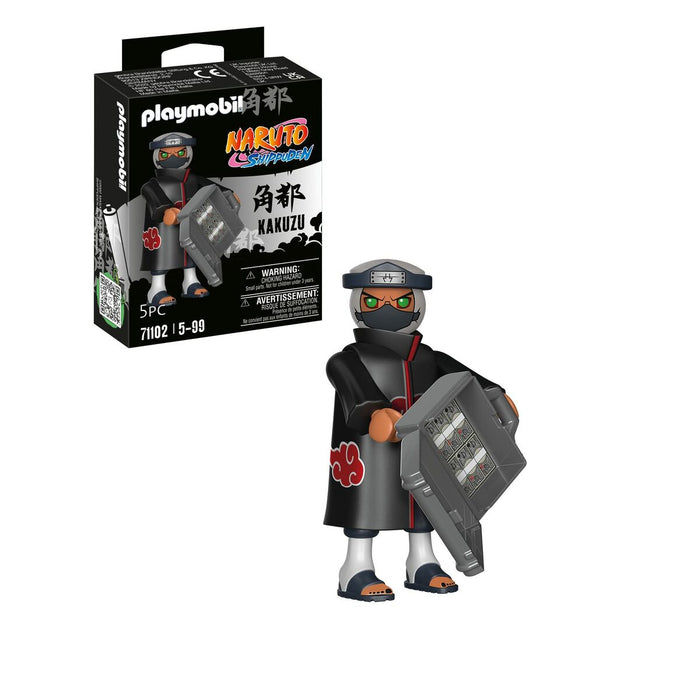 Figurine de Acțiune Playmobil Naruto Shippuden - Kakuzu 71102 5 Piese