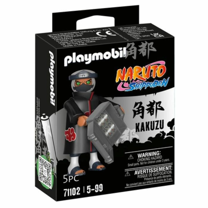 Figurine de Acțiune Playmobil Naruto Shippuden - Kakuzu 71102 5 Piese