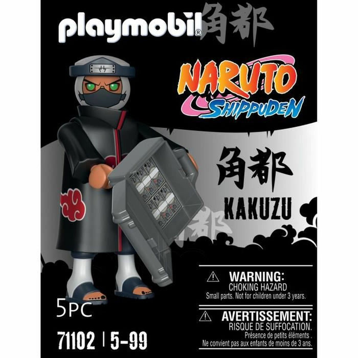 Figurine de Acțiune Playmobil Naruto Shippuden - Kakuzu 71102 5 Piese