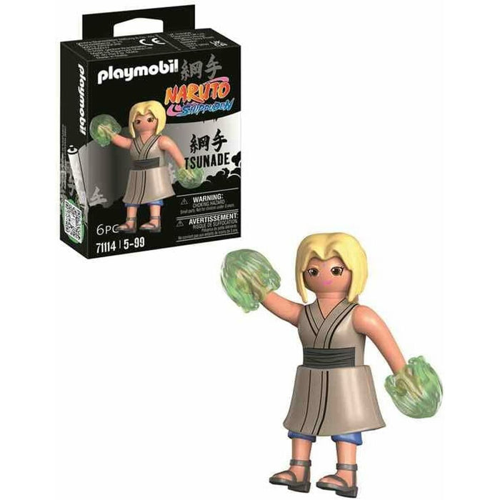 Playset Playmobil Natuto Shippuden: Tsunade 71114 6 Piese