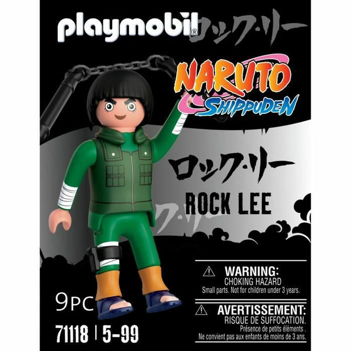 Figură Playmobil Rock Lee 9 Piese