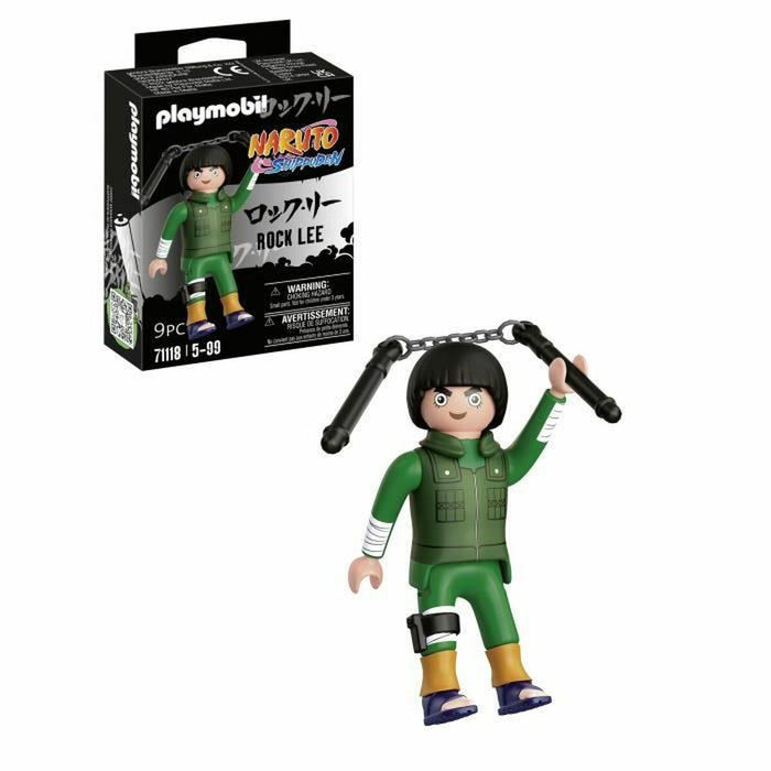 Figură Playmobil Rock Lee 9 Piese