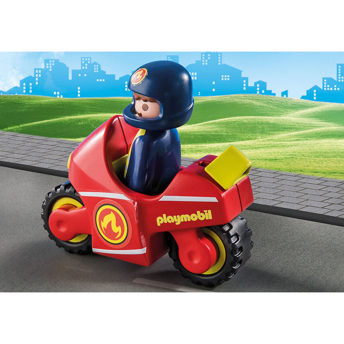 Playset Playmobil 71156 1.2.3 Day to Day Heroes 8 Piese