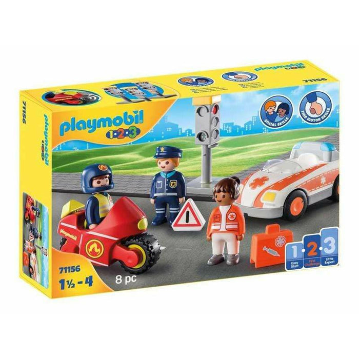 Playset Playmobil 71156 1.2.3 Day to Day Heroes 8 Piese