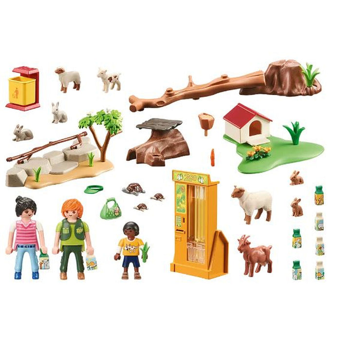 Playset   Playmobil Family Fun - Educational farm 71191         63 Piese