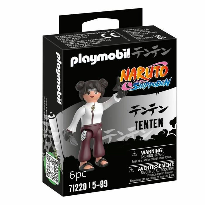 Playset Playmobil 71220 Naruto Shippuden Plastic 6 Piese