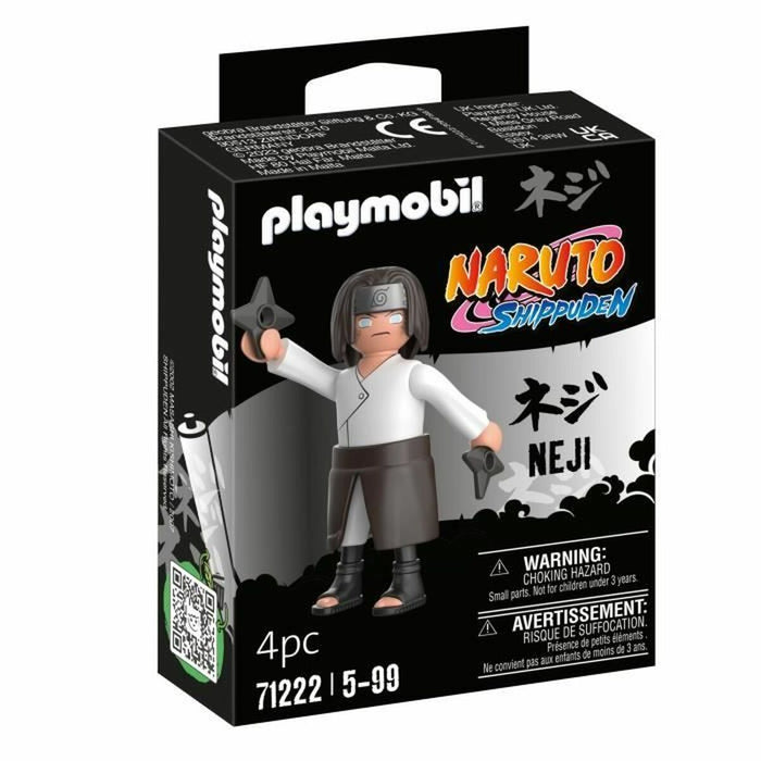 Playset Playmobil Naruto Shippuden - Neji 71222 4 Piese