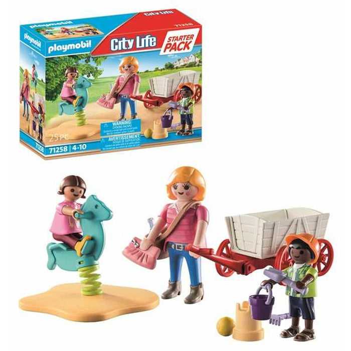 Playset Playmobil 71258 City Life 25 Piese