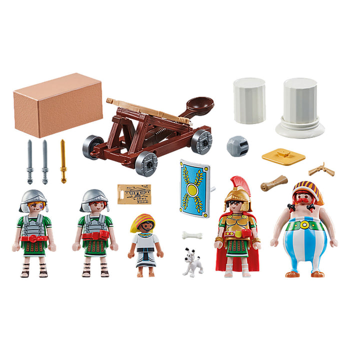 Playset Playmobil Astérix: Numerobis and the Battle of the Palace 71268 56 Piese